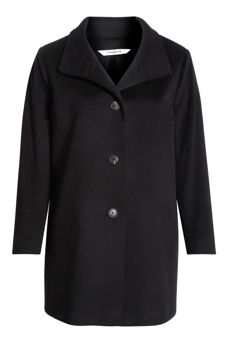 Grace Wool Coat, Main, color, BLACK
