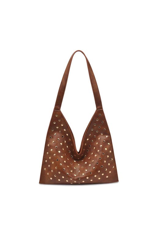 Shop Moda Luxe Tori Hobo In Chocolate