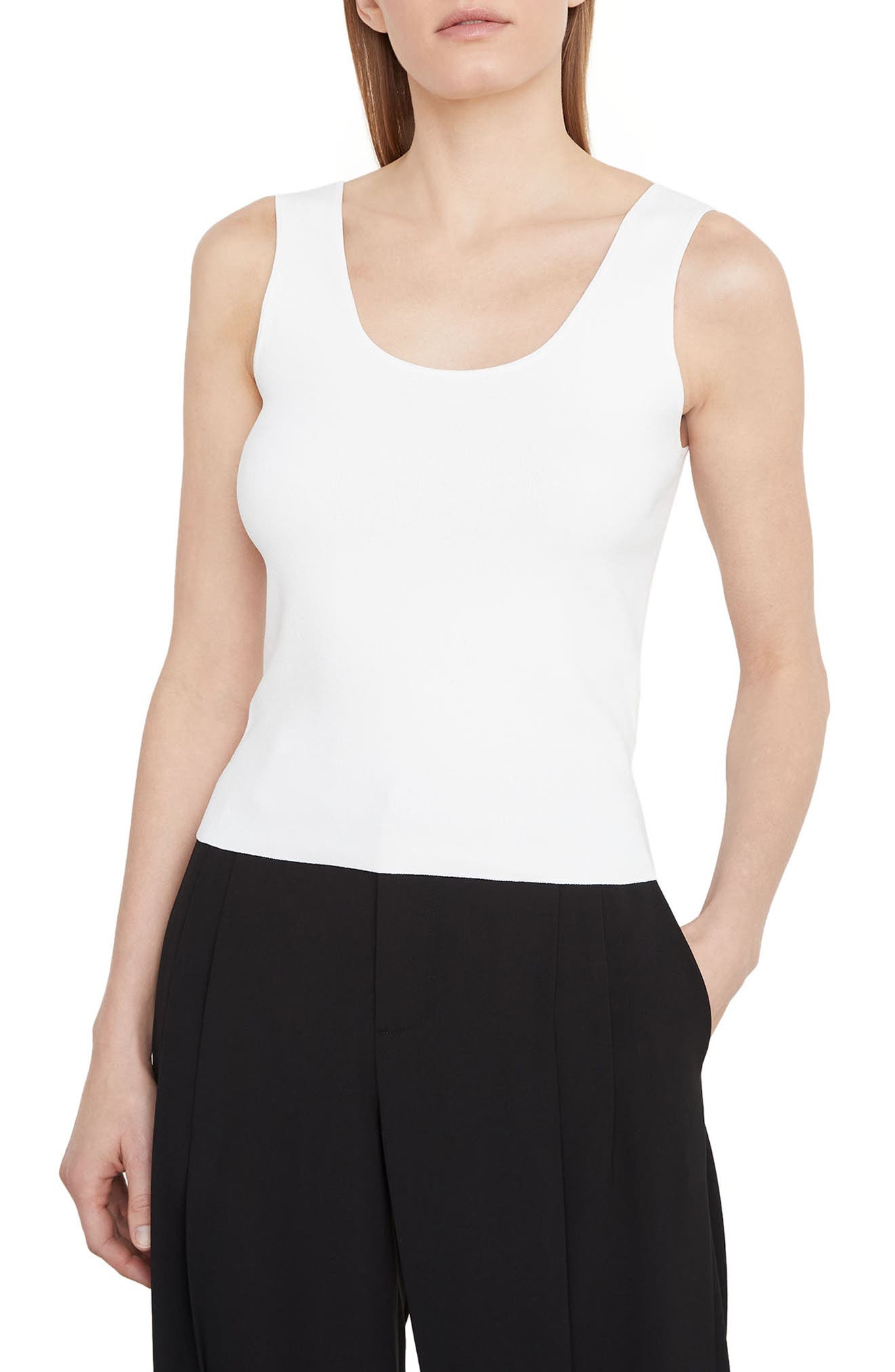 Vince Scoop Neck Tank
