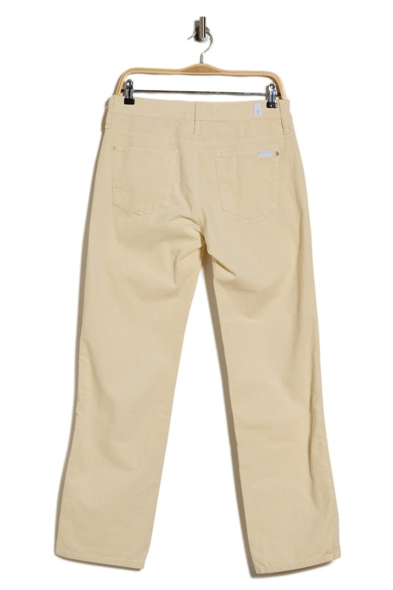 Calie Straight Leg Corduroy Jeans, Alternate, color, CORDUROY EGGSHELL
