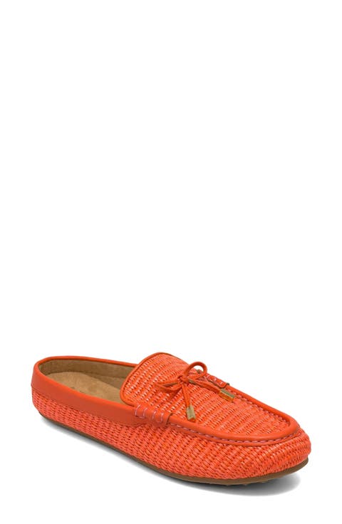 Daffodil Woven Raffia Loafer - Wide Width Available (Women)