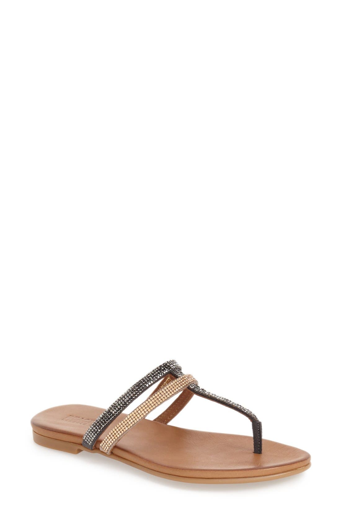 Reaction Kenneth Cole 'Bavette' Embellished Flip Flop, Main, color, 