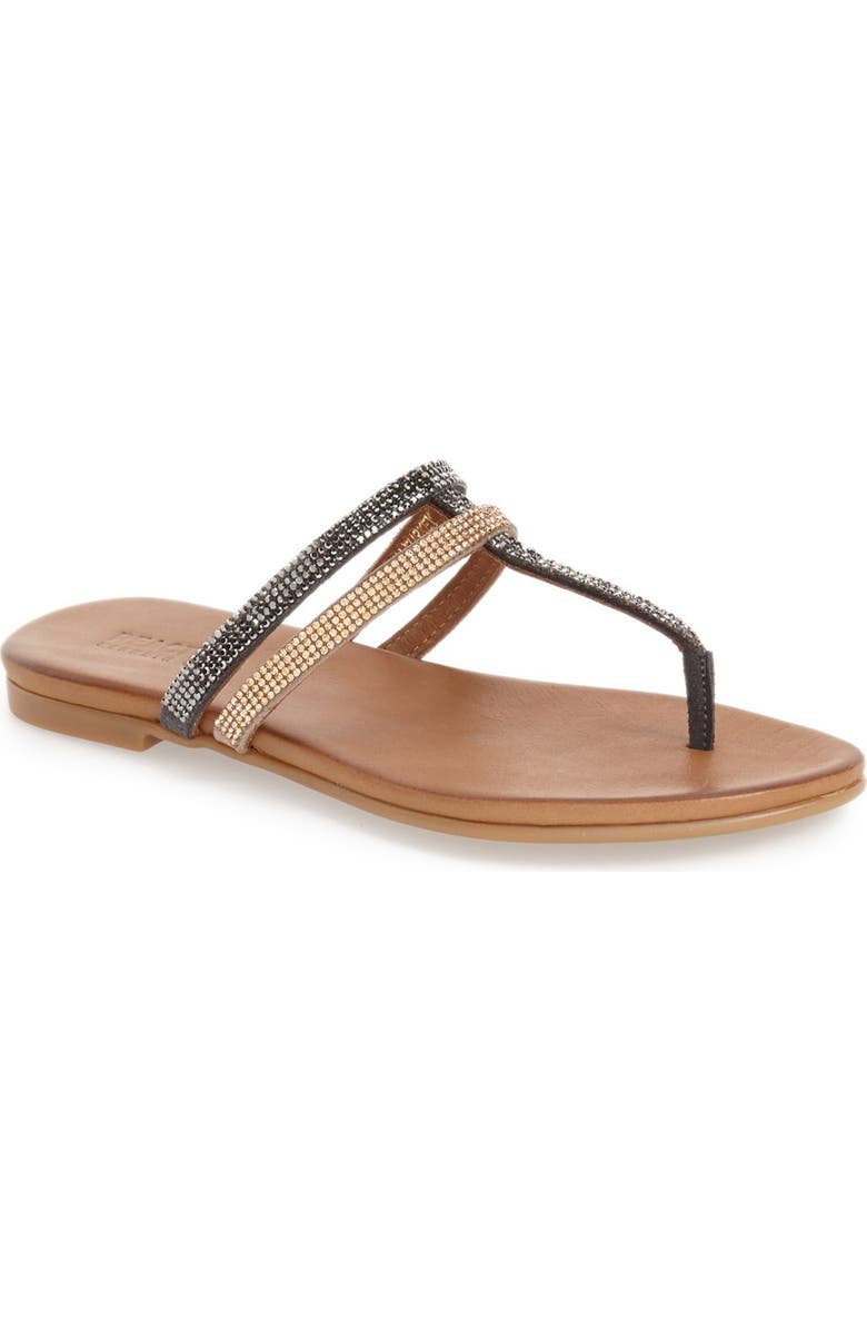 Reaction Kenneth Cole 'Bavette' Embellished Flip Flop, Main, color,