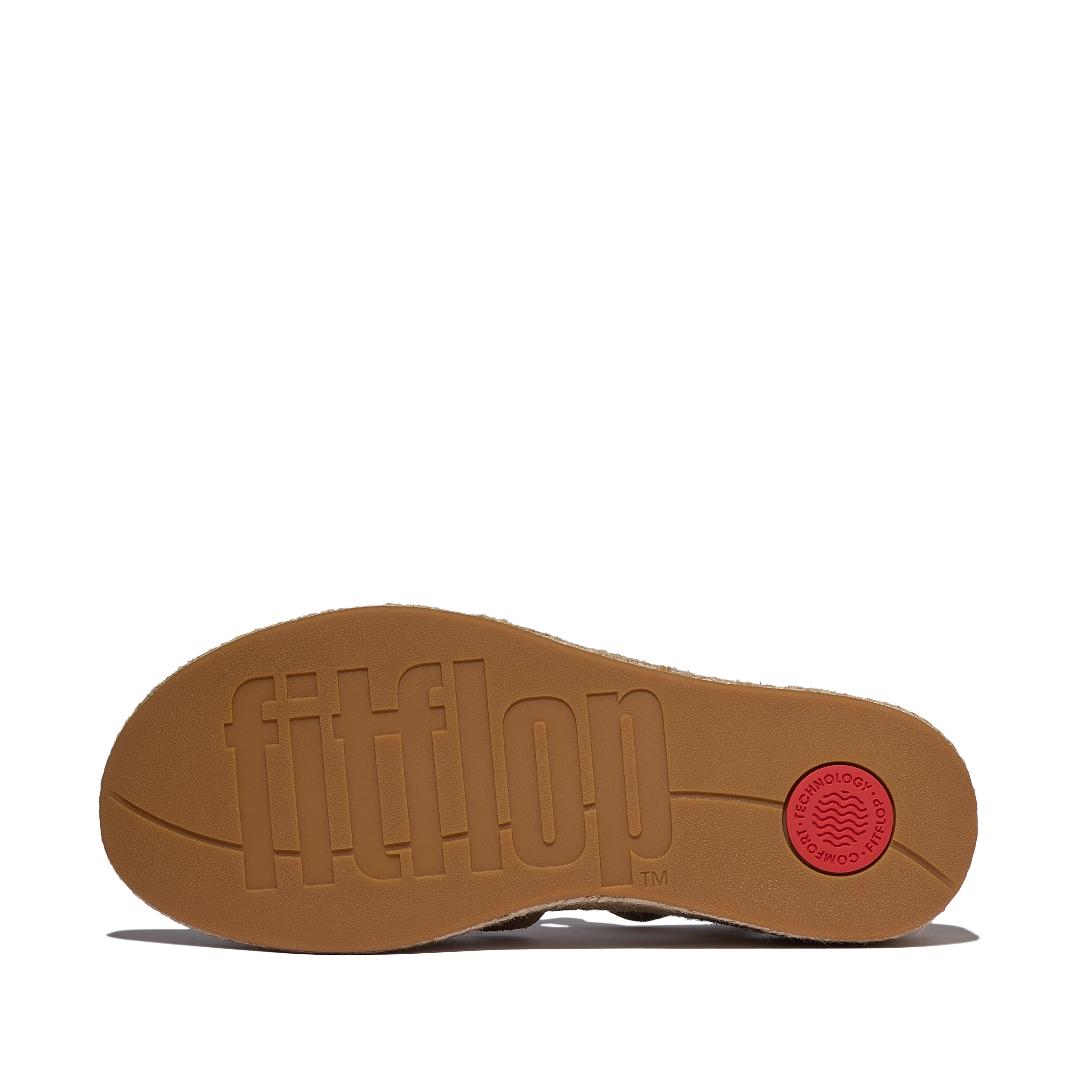 FitFlop Platfforms Espadr. Fisherman, Alternate, color, Cappuccino