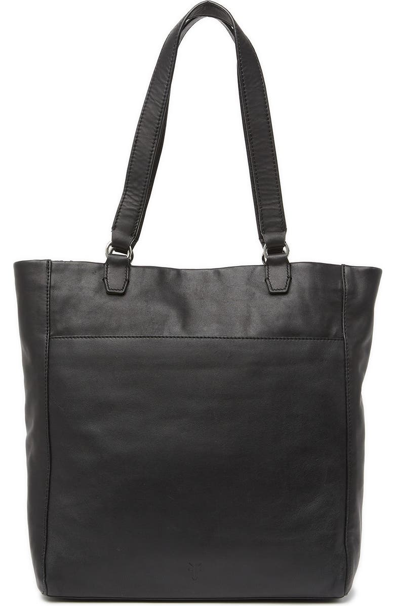 Frye Lexi Leather Zipper Trim Tote Bag, Alternate, color,