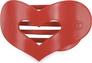 TELETIES Flat Heart Hair Clip