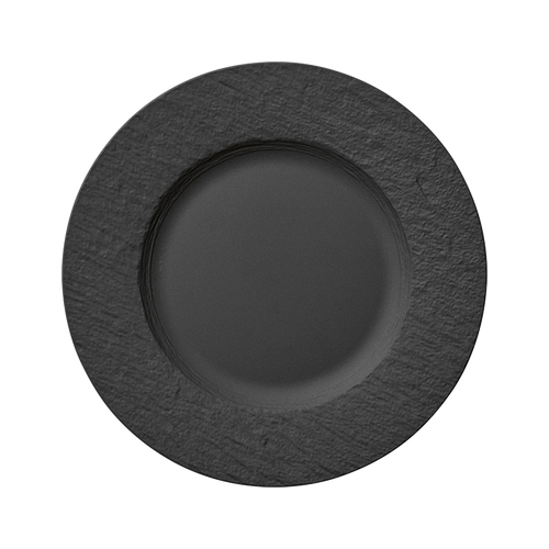 Villeroy & Boch Manufacture Rock Dinner Plate In Black