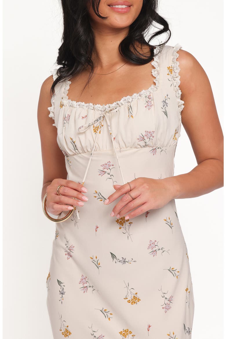 Aiken Floral Print Midi Dress, Alternate, color, FLORAL