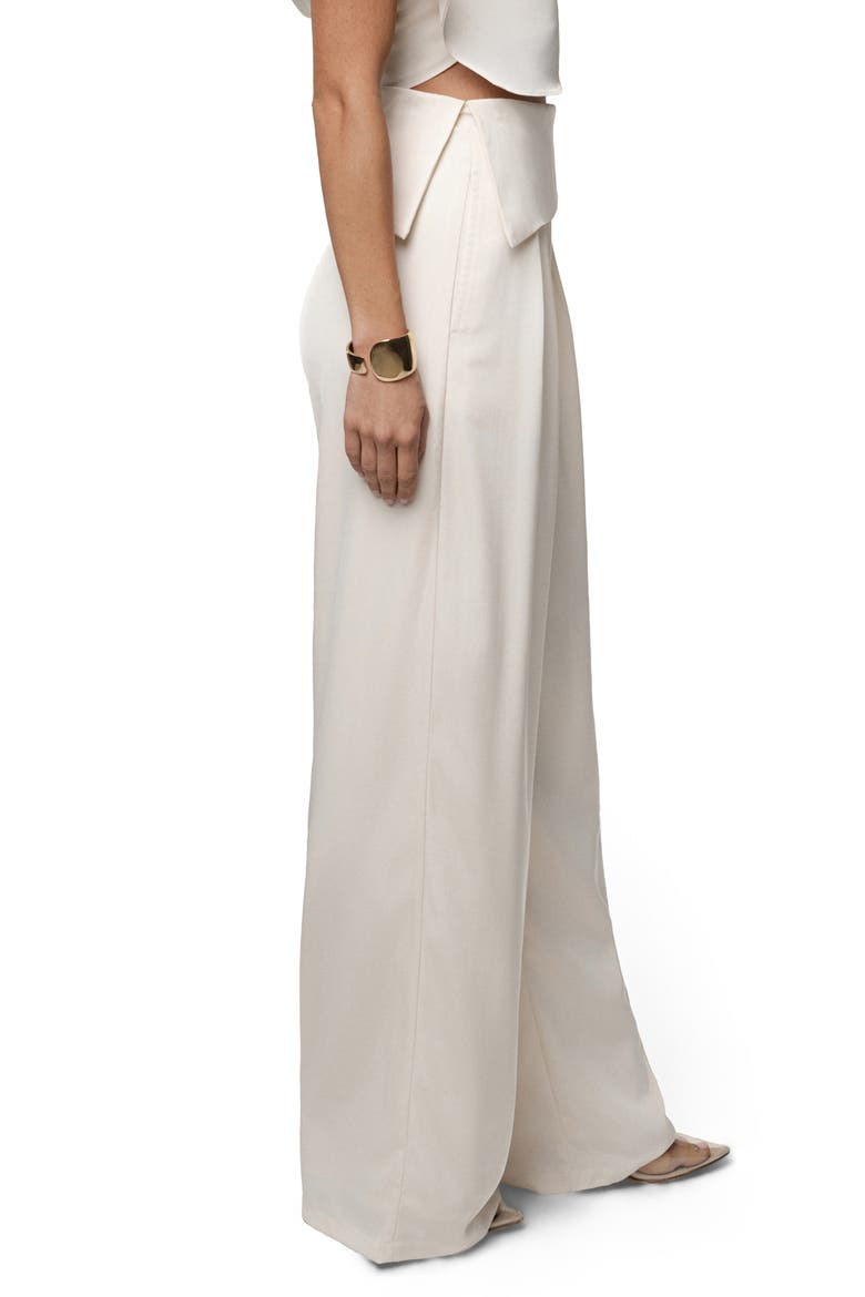 Executive High Waist Pants, Alternate, color, IVORY