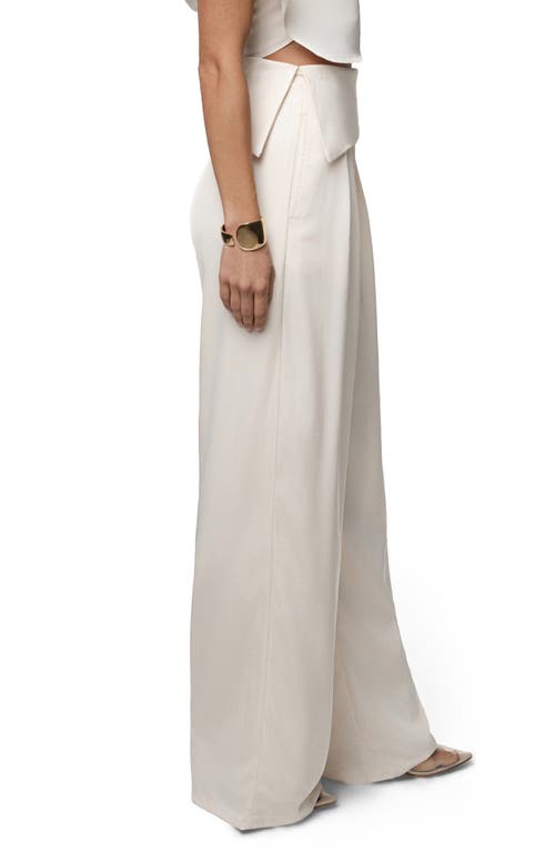 Jluxlabel Executive High Waist Pants In White