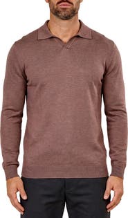 Maceoo Cotton & Cashmere Polo Sweater