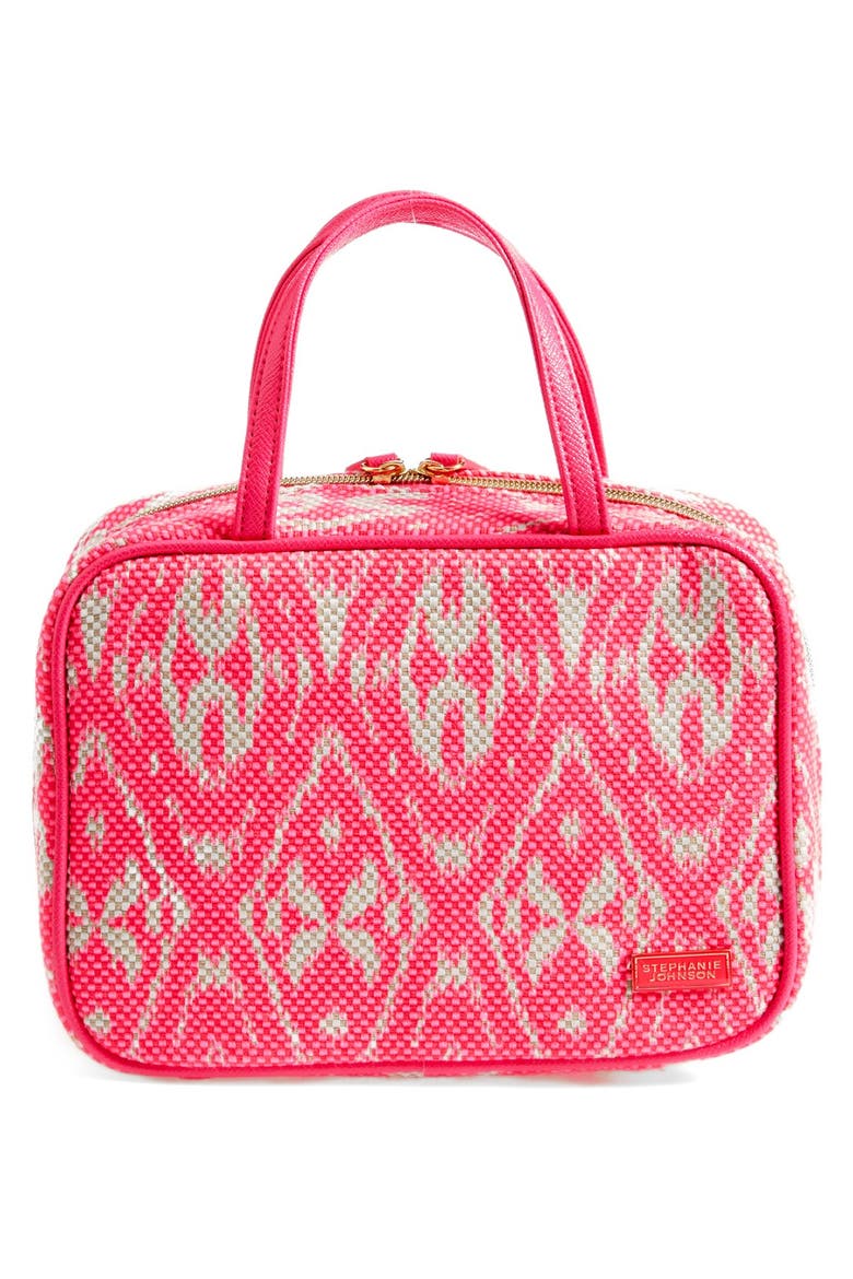 'Tamarindo - Pink' Traveler Cosmetics Case, Alternate, color, NO COLOR