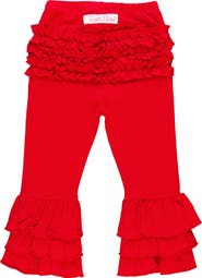 RuffleButts Baby/Toddler Girls Ruffle Flare Pants