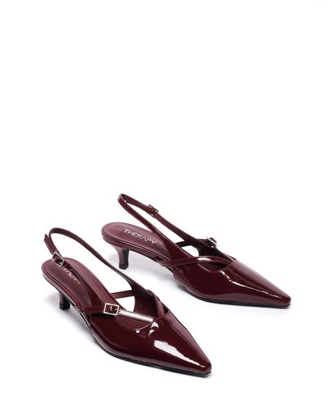 Irving Slingback Pointed Toe Heel
