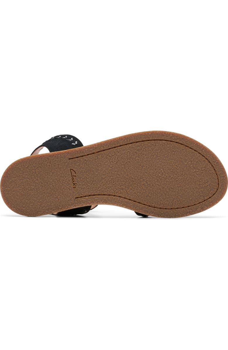 Clarks<sup>®</sup> Maritime May Sandal, Alternate, color, Black Sde