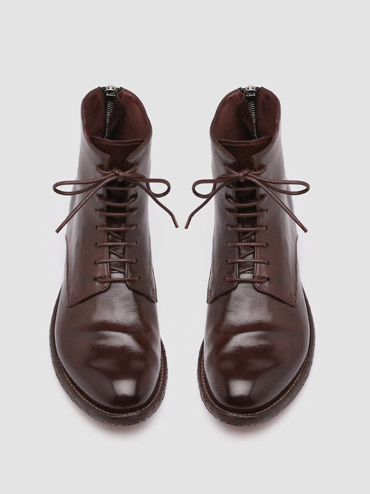 Officine Creative Lexikon 123 Leather Ankle Bootie, Alternate, color, Burgundy