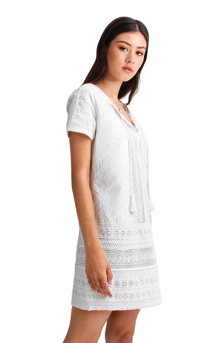 Belle & Bloom Summer Forever Mini Dress, Alternate, color, White