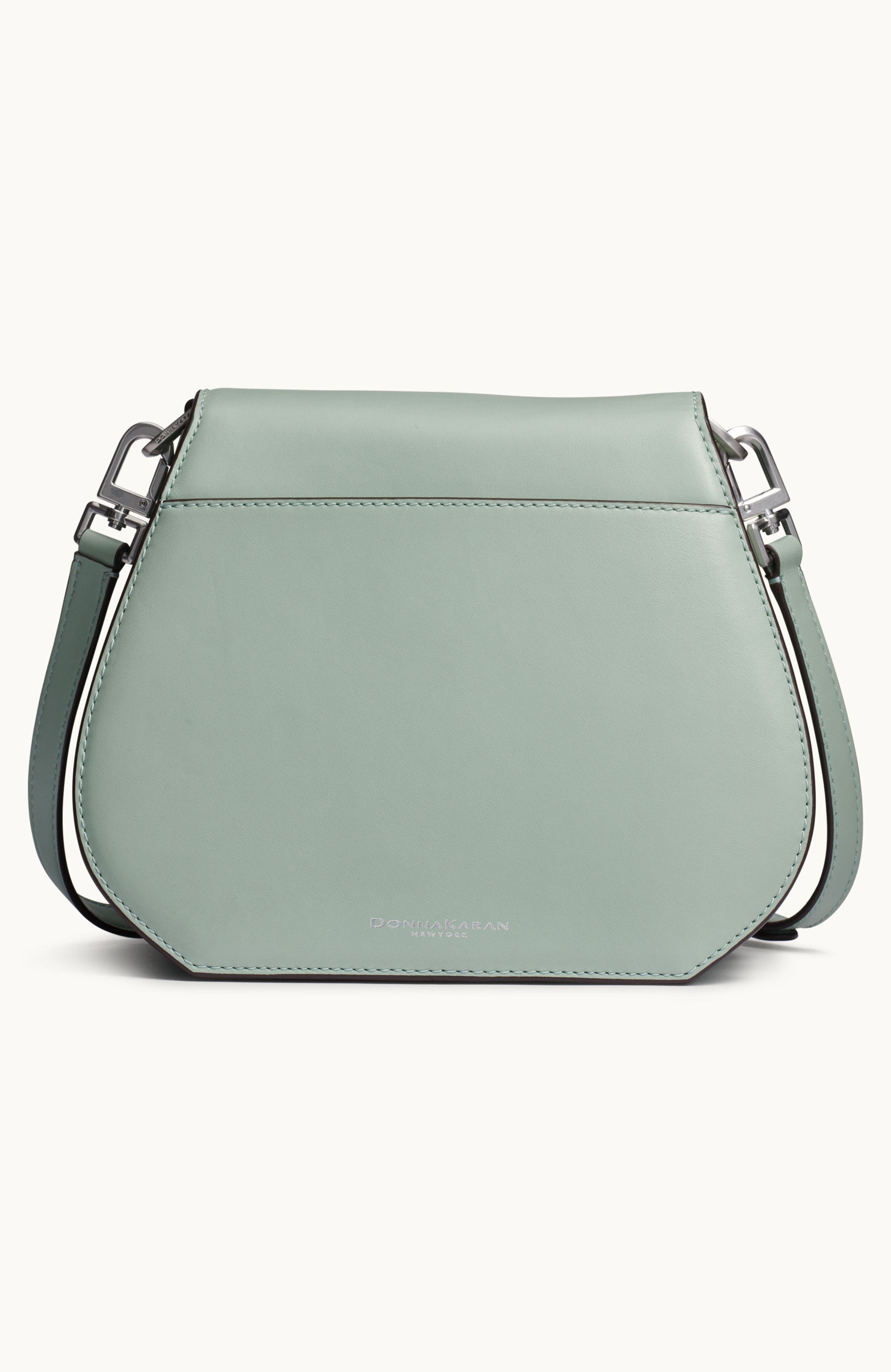 Donna Karan New York Bellerose Flap Crossbody, Alternate, color, Pale Jade