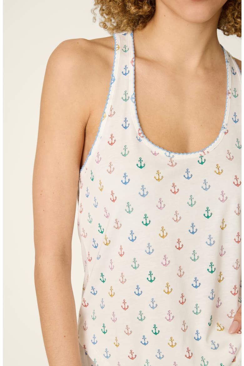 Meet Me By the Sea Jersey Tank, Alternate, color, IVORY