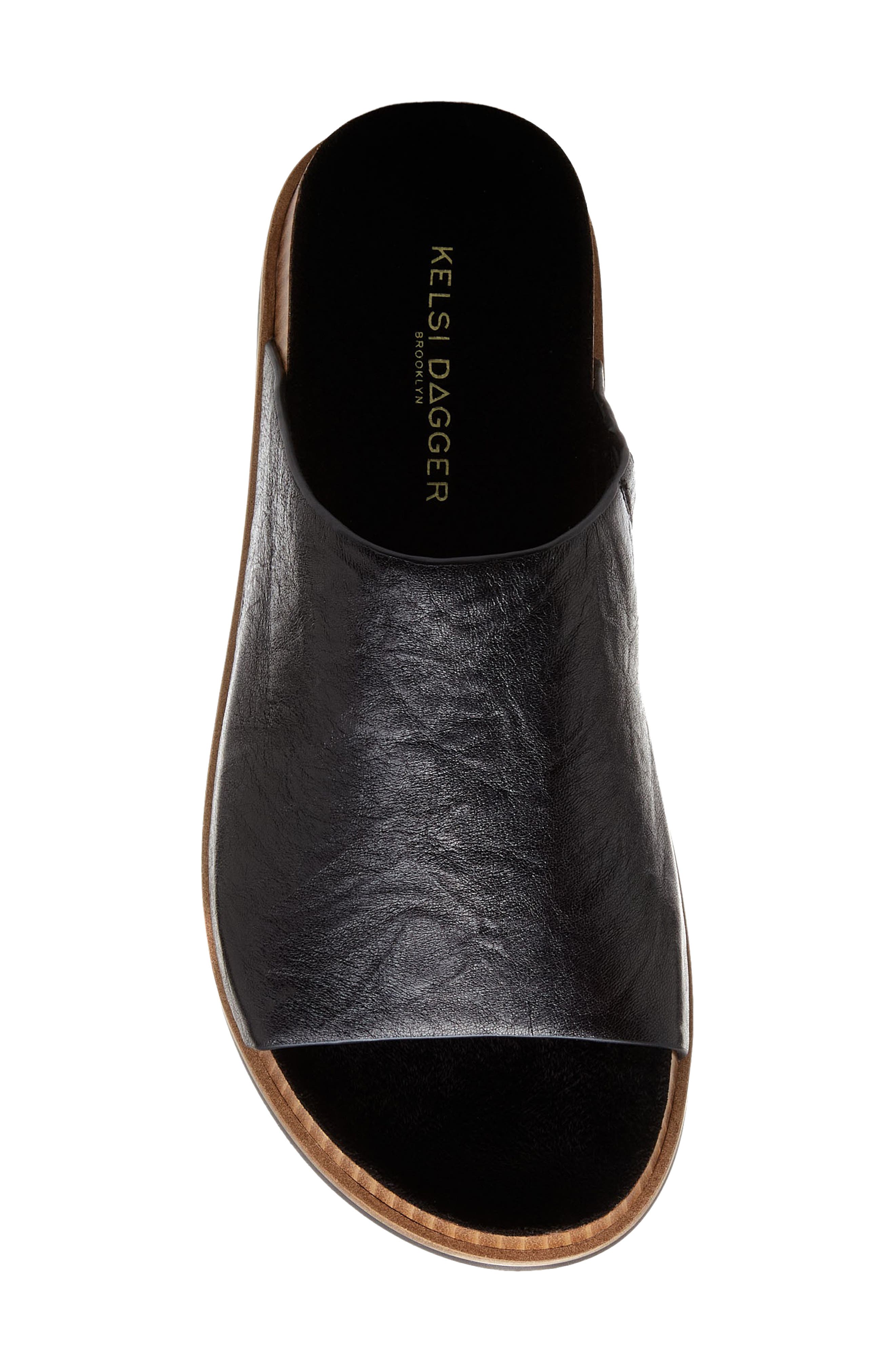 Kelsi Dagger Brooklyn Squish Slide Sandal, Alternate, color, Black