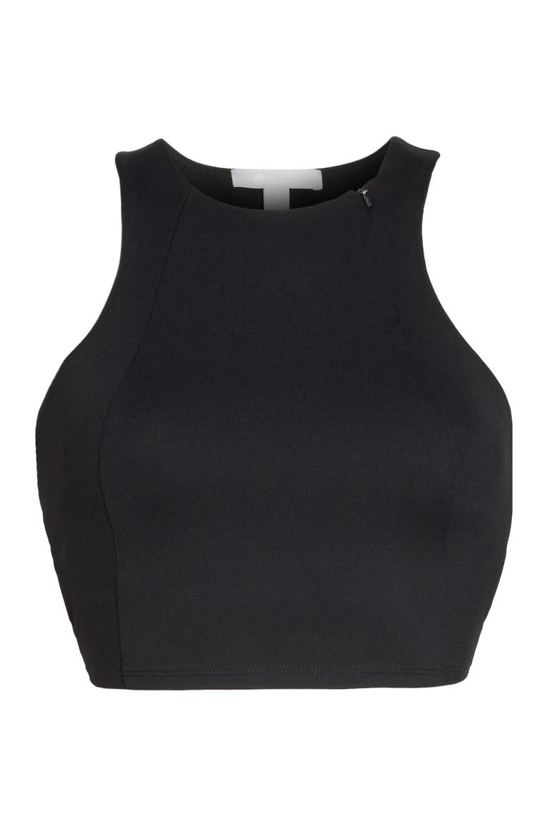Covet Sports Bra Top, Alternate, color, BLACK