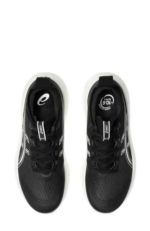 Asics ® Gel-nimbus® 27 Running Shoe In Black/lake Grey