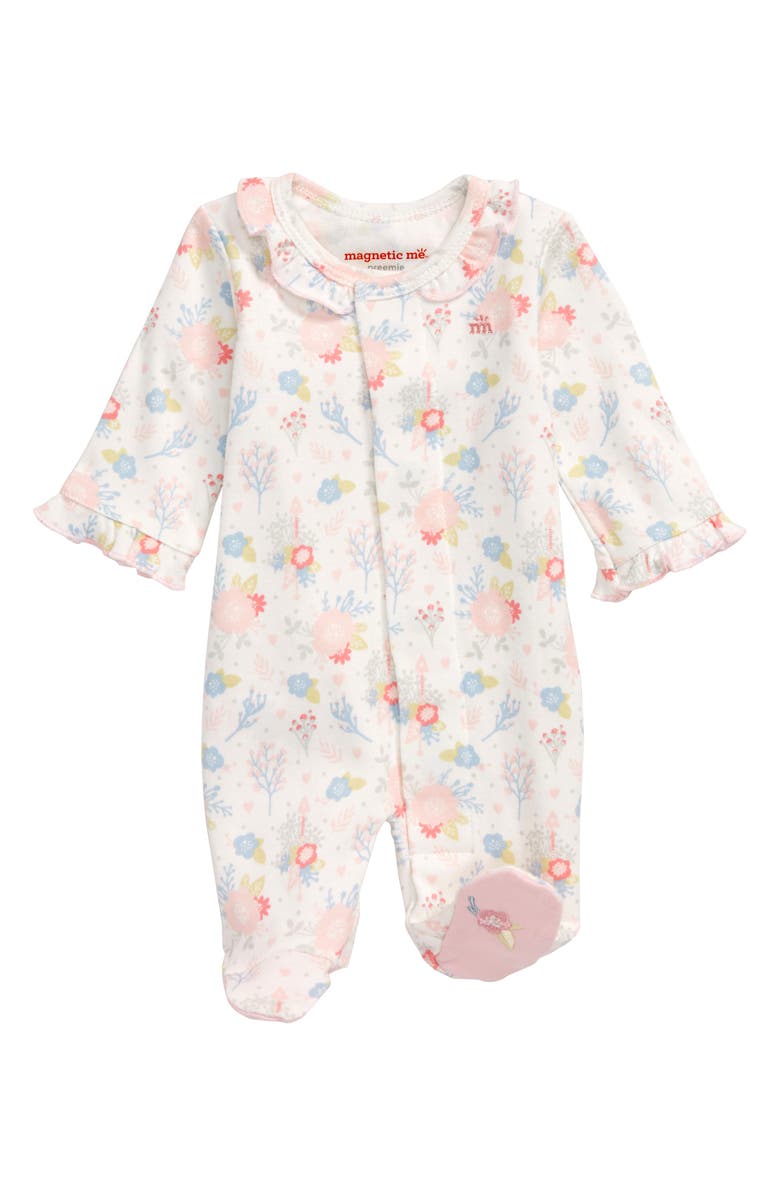 Magnetic Me Nottingham Floral Footie, Main, color,