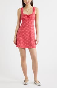 BP. Stretch Cotton Minidress