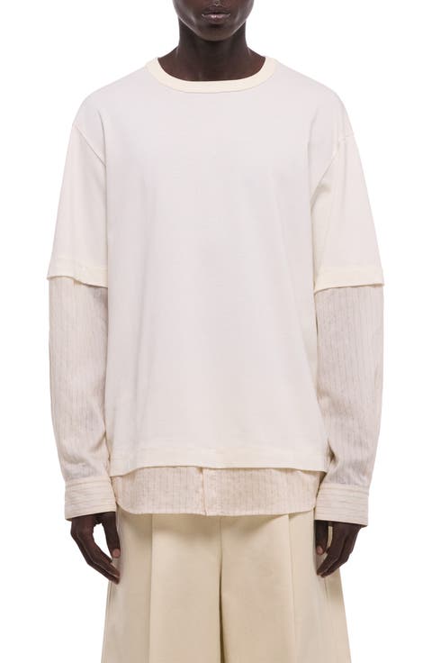 Layered Cotton T-Shirt