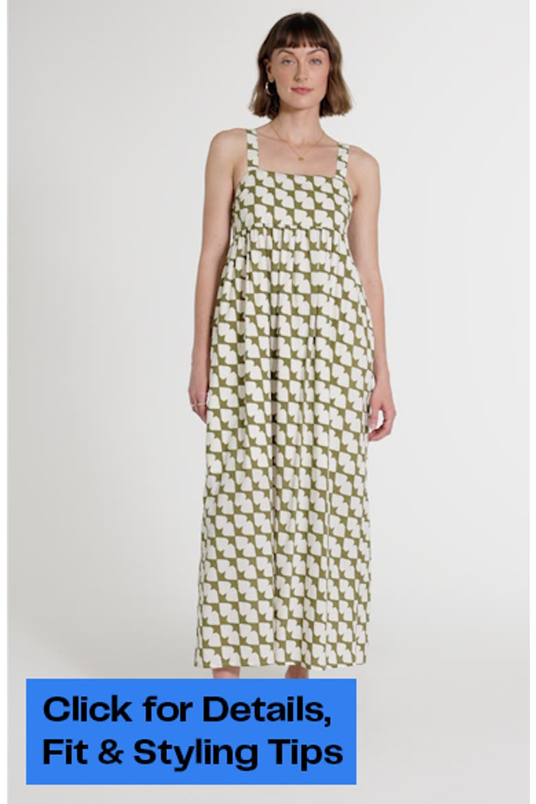 Square Neck Maxi Dress video