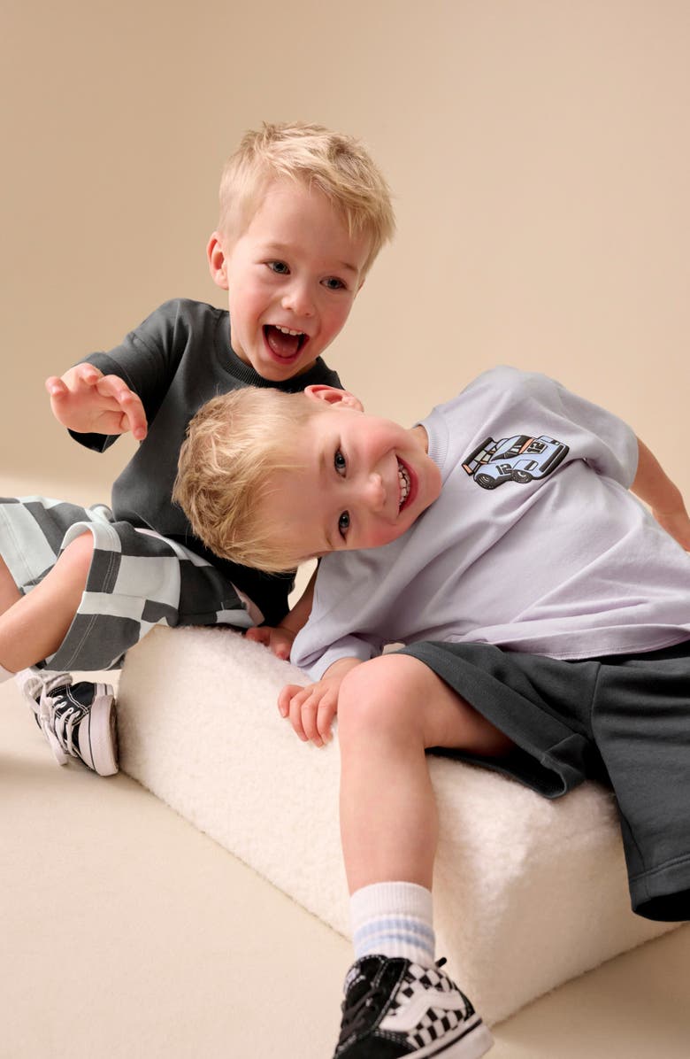 NEXT Kids' 2-Pack Assorted T-Shirts & Shorts Set, Alternate, color, Grey