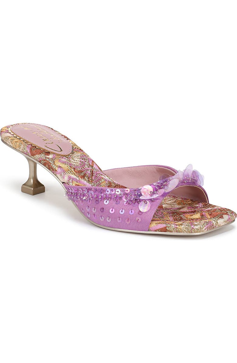 Circus NY by Sam Edelman Juliana Sequin Sandal, Main, color, Spring Lilac