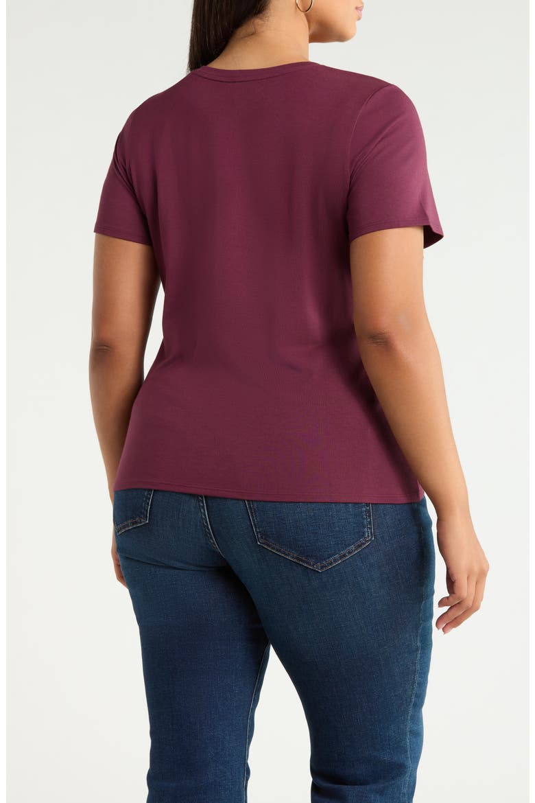 Crewneck T-Shirt, Alternate, color, BURGUNDY FIG