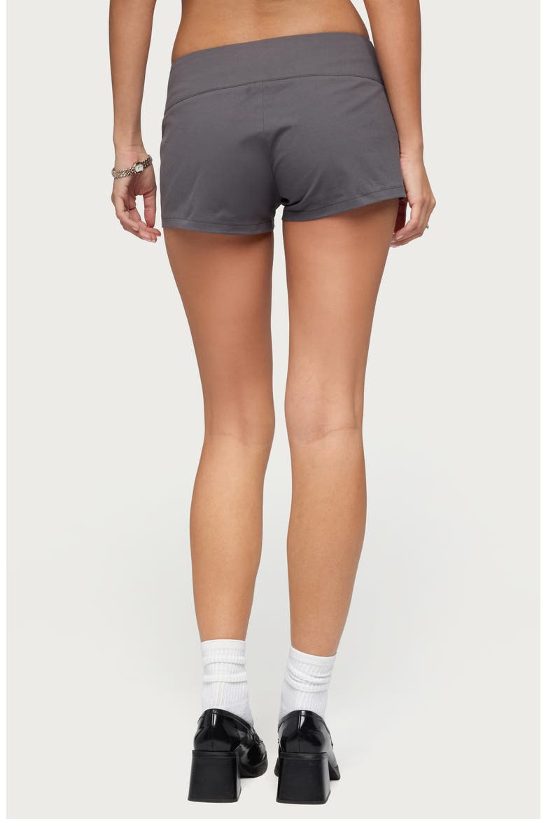 Brylee Low Rise Shorts, Alternate, color, DARK-GRAY