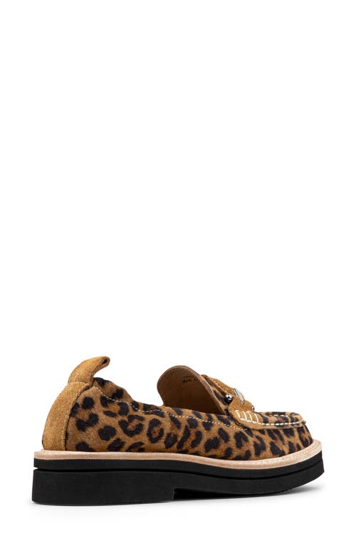Donald Pliner Lomma Platform Loafer In Brown