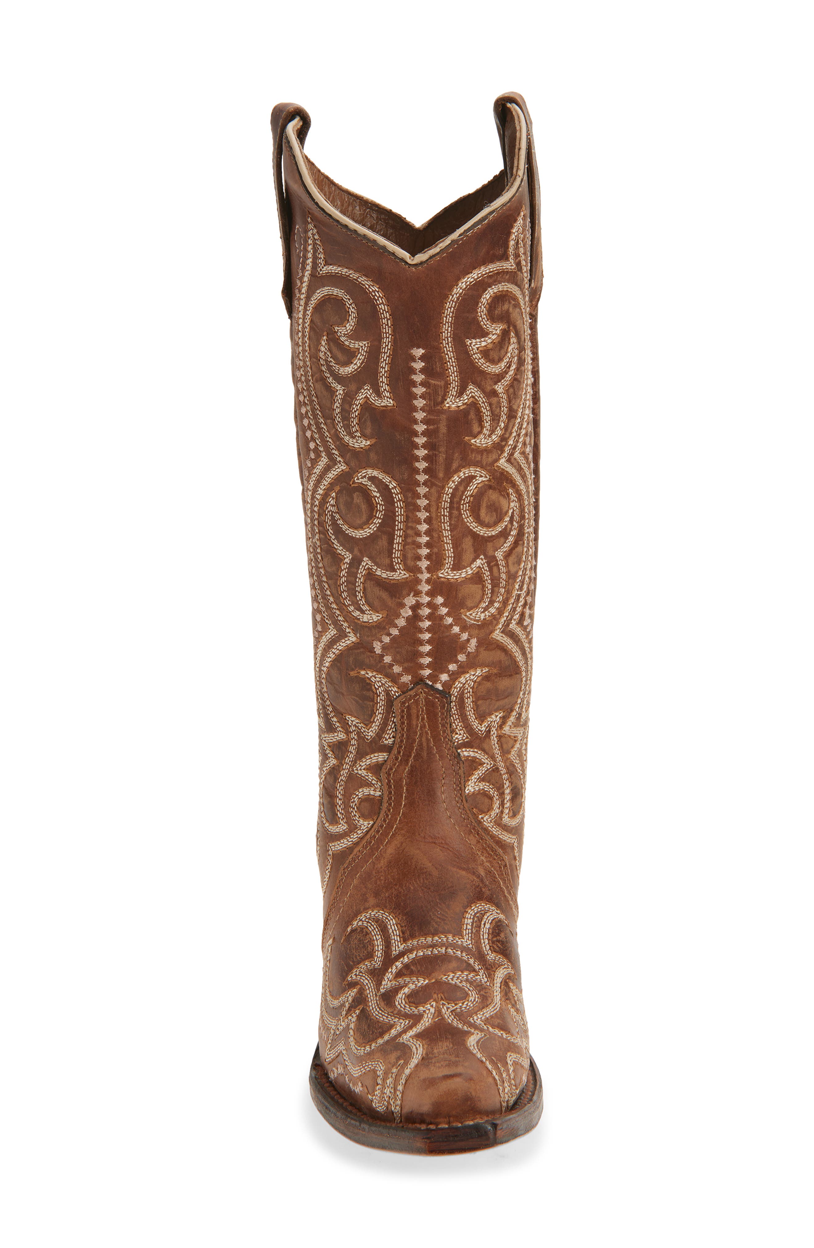 CIRCLE G Embroidered Western Boot, Alternate, color, 