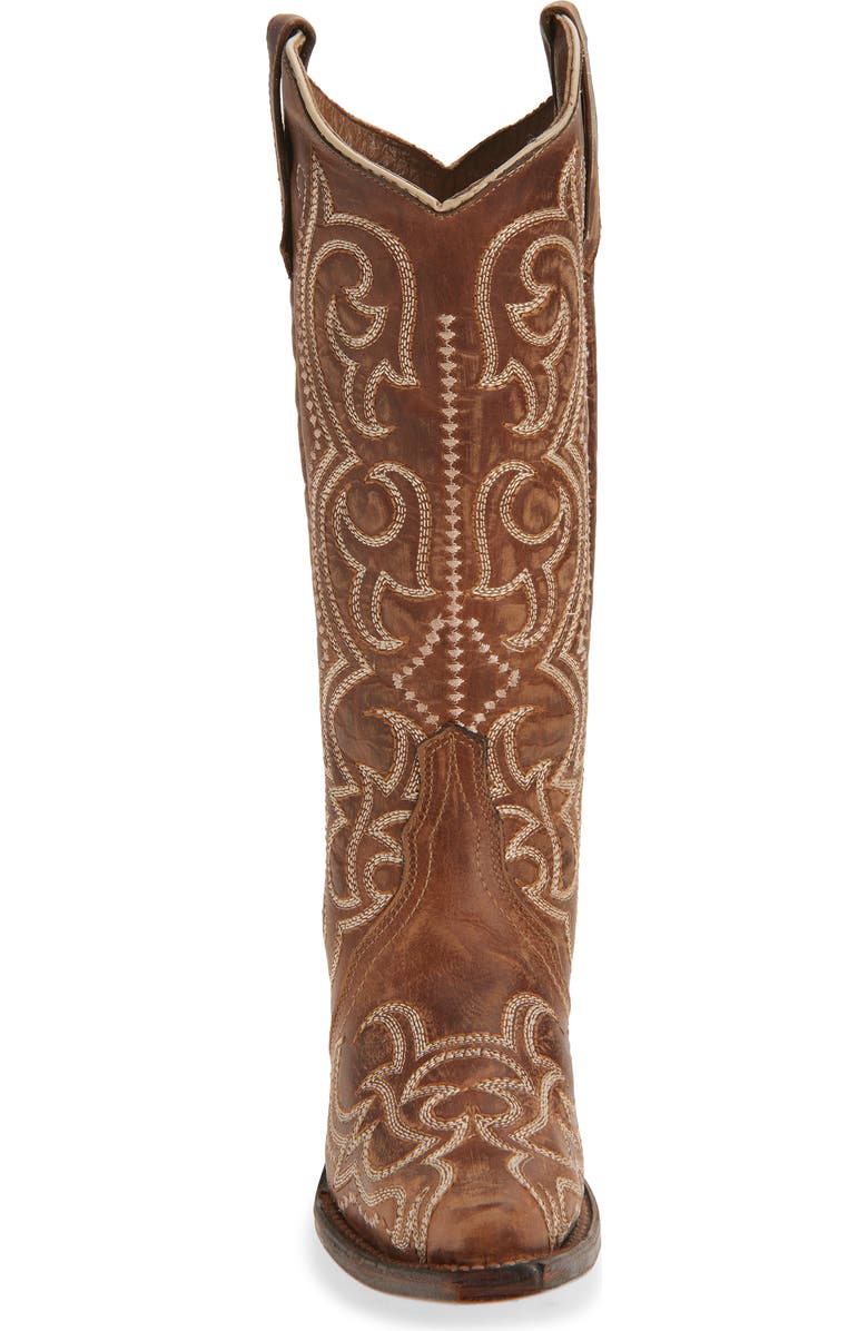 CIRCLE G Embroidered Western Boot, Alternate, color,