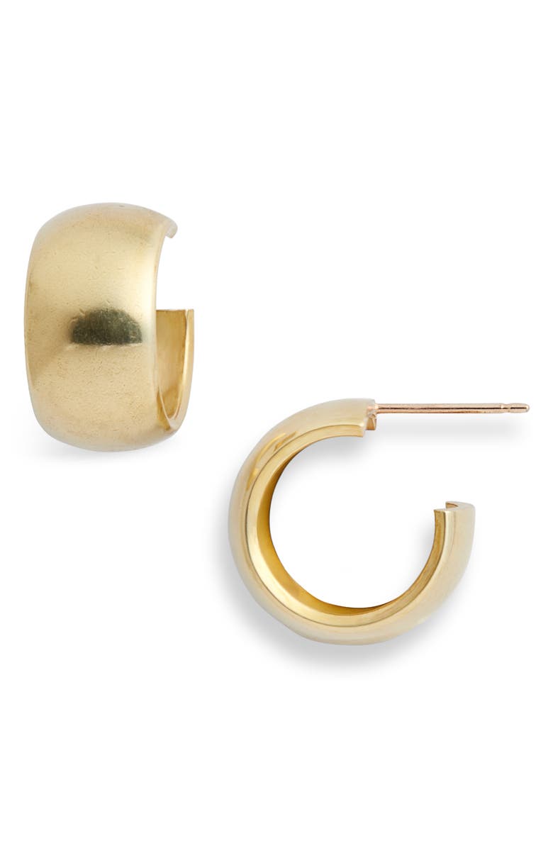 Laura Lombardi Luna Hoop Earrings, Main, color,