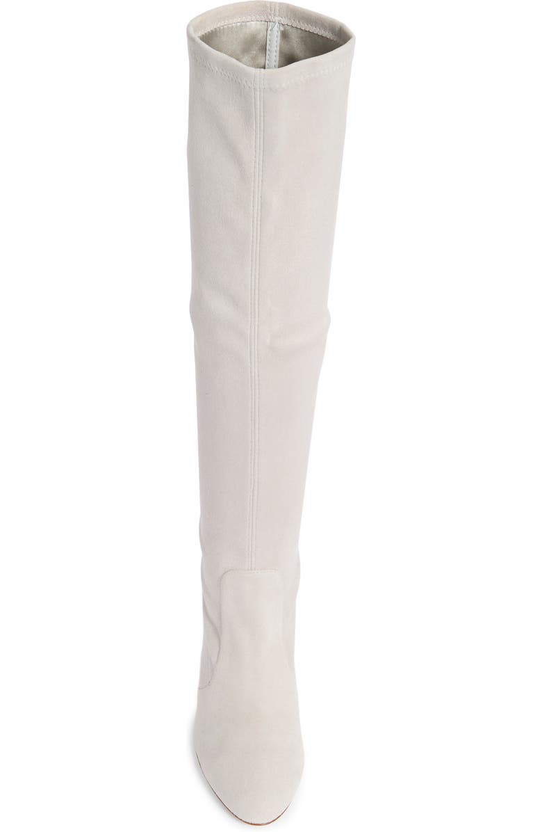 Stuart Weitzman Tuliana 85 Slouch Knee High Boot, Alternate, color, Perla