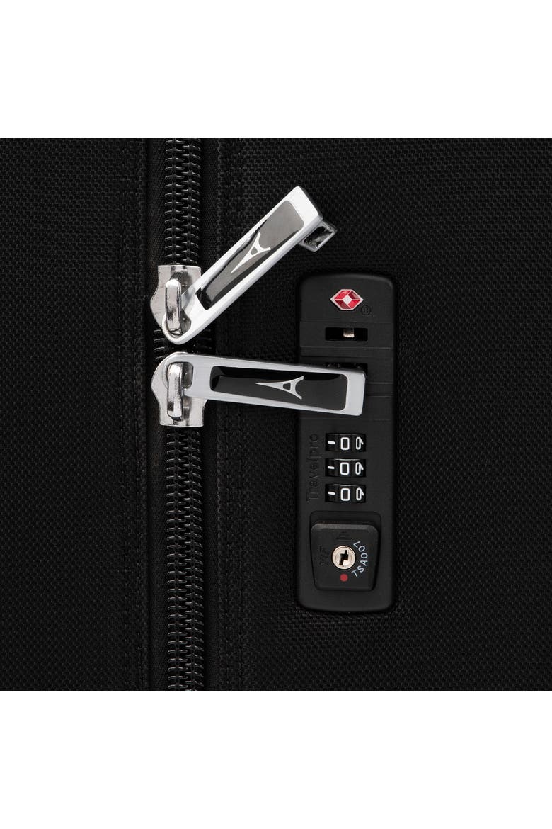 Platinum Elite 50" Rolling Garment Bag, Alternate, color, Shadow Black
