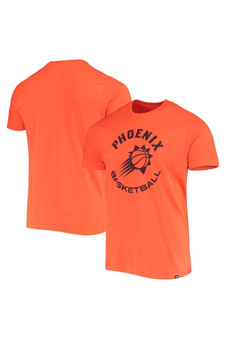 Men's '47 Orange Phoenix Suns Basketball Super Rival T-Shirt, Main, color, Orange