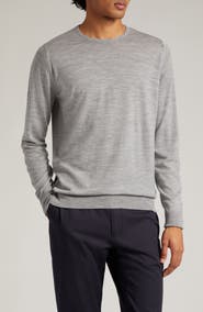 John Smedley Marcus Virgin Wool Crewneck Sweater