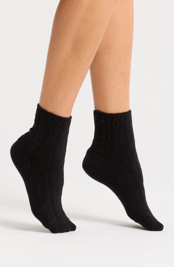 Cable Ankle Socks