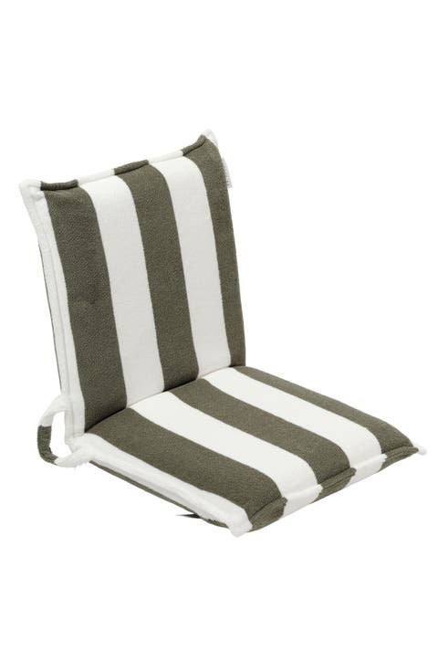 The Vacay Stripe Cotton Terry Travel Lounger