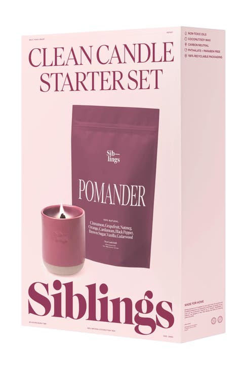 Tomtens Pomander Clean Candle Starter Set