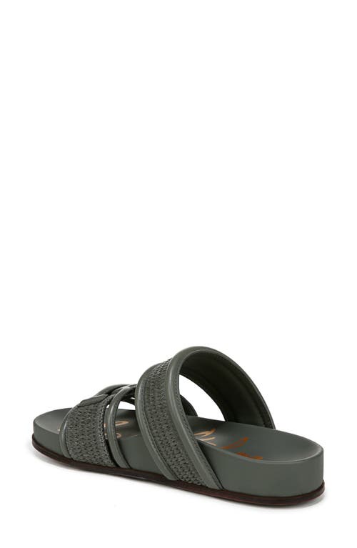 Sam Edelman Rowan Platform Sandal In Washed Olive