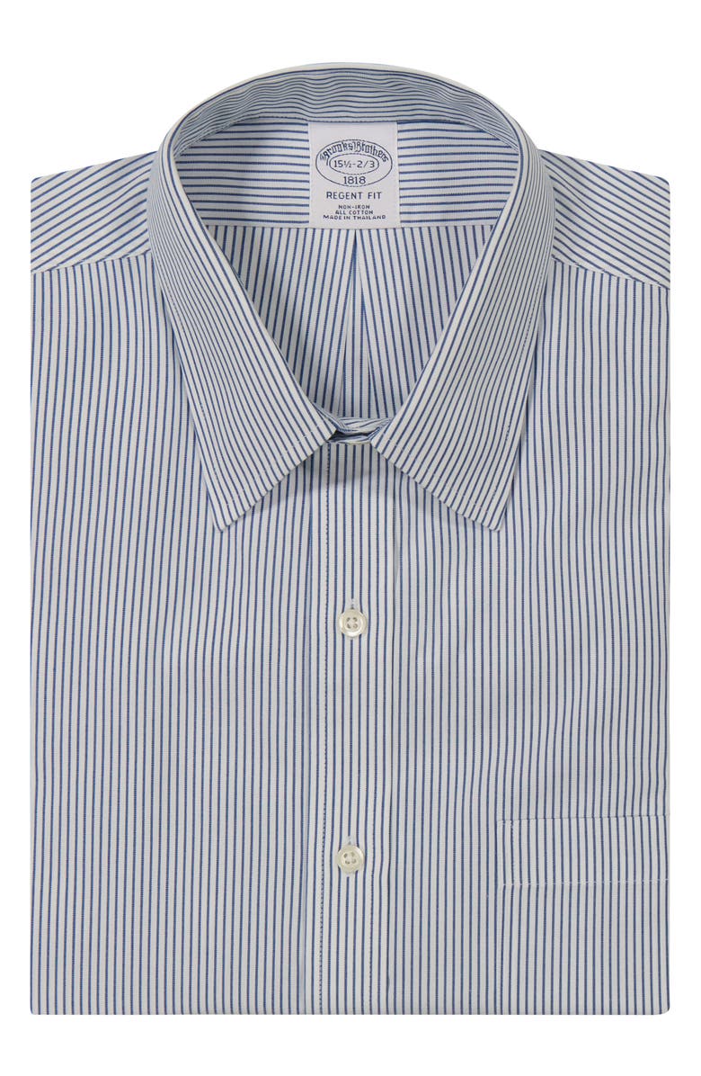 Brooks Brothers Non-Iron Regent Fit Dress Shirt, Main, color,