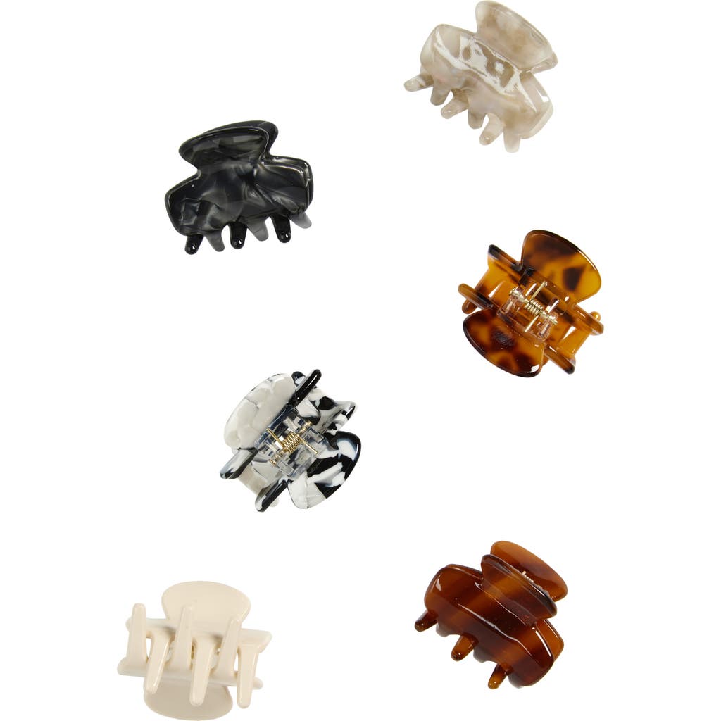 Shop Tasha Assorted 6-pack Mini Jaw Hair Clips