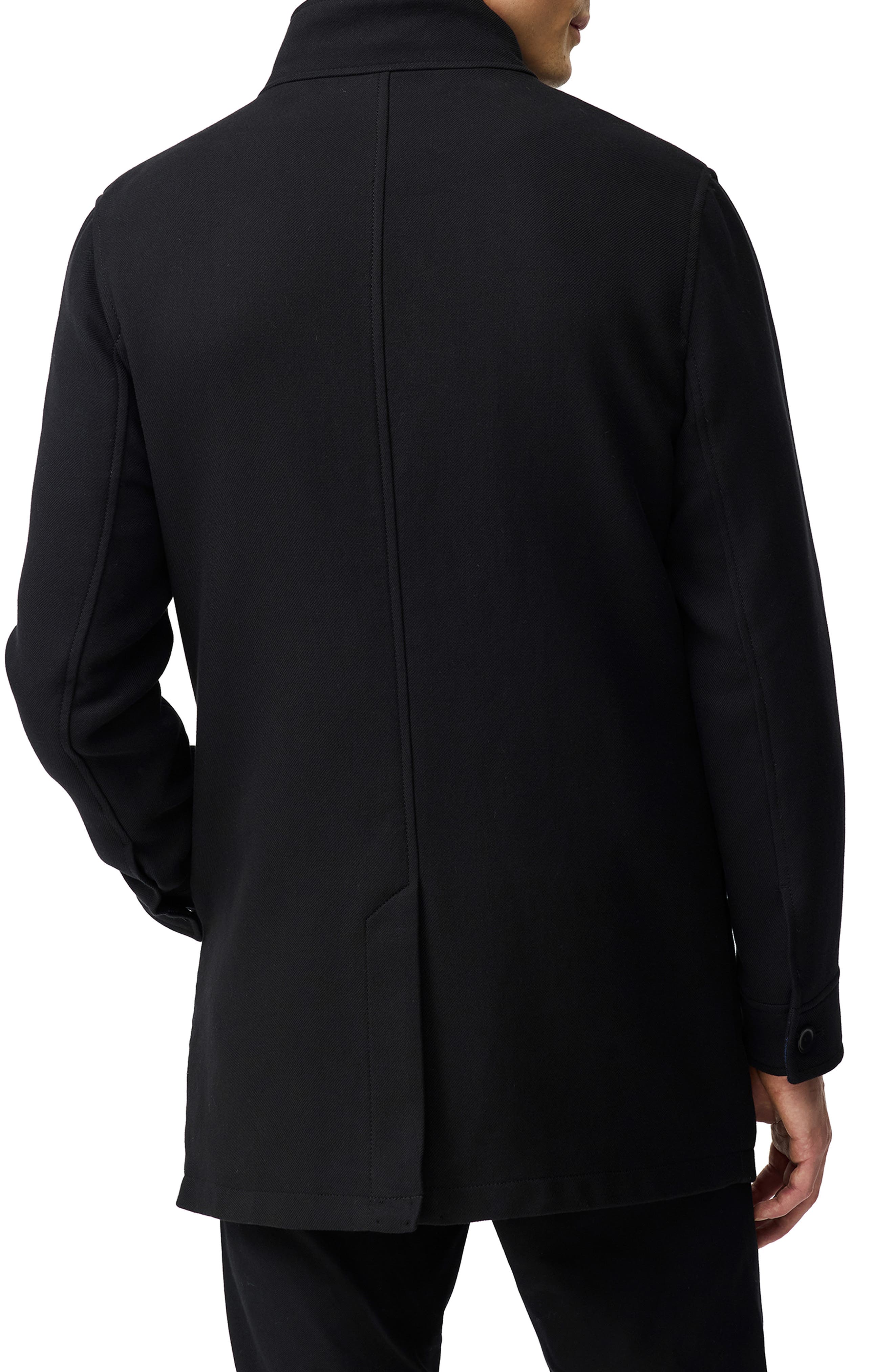 Cain Flat Front Organic Cotton Twill Coat - image 2