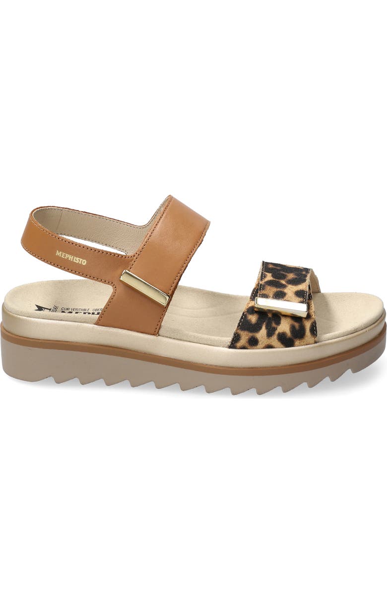 Mephisto Dominica Platform Sandal, Alternate, color, Brown